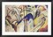 Framed Art Komposition 4 ,1939 by Wassily Kandinsky Wall Decor 18x24 Artwork